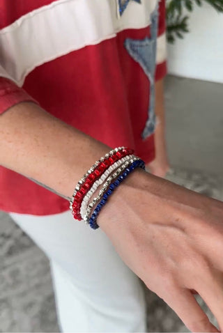 Star Patriot Bracelet Set Bracelets Chic Cool