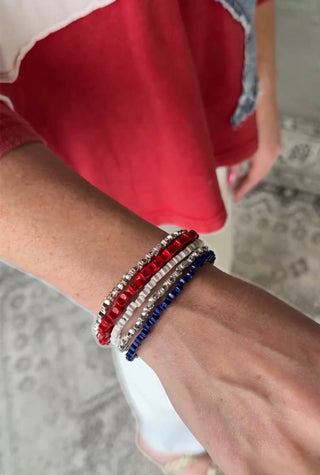 Star Patriot Bracelet Set Bracelets Chic Cool