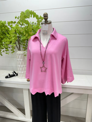 Nevada Top Pink by Jodifl Shirts & Tops Jodifl