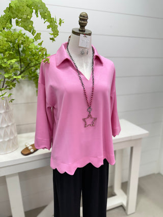 Nevada Top Pink by Jodifl Shirts & Tops Jodifl