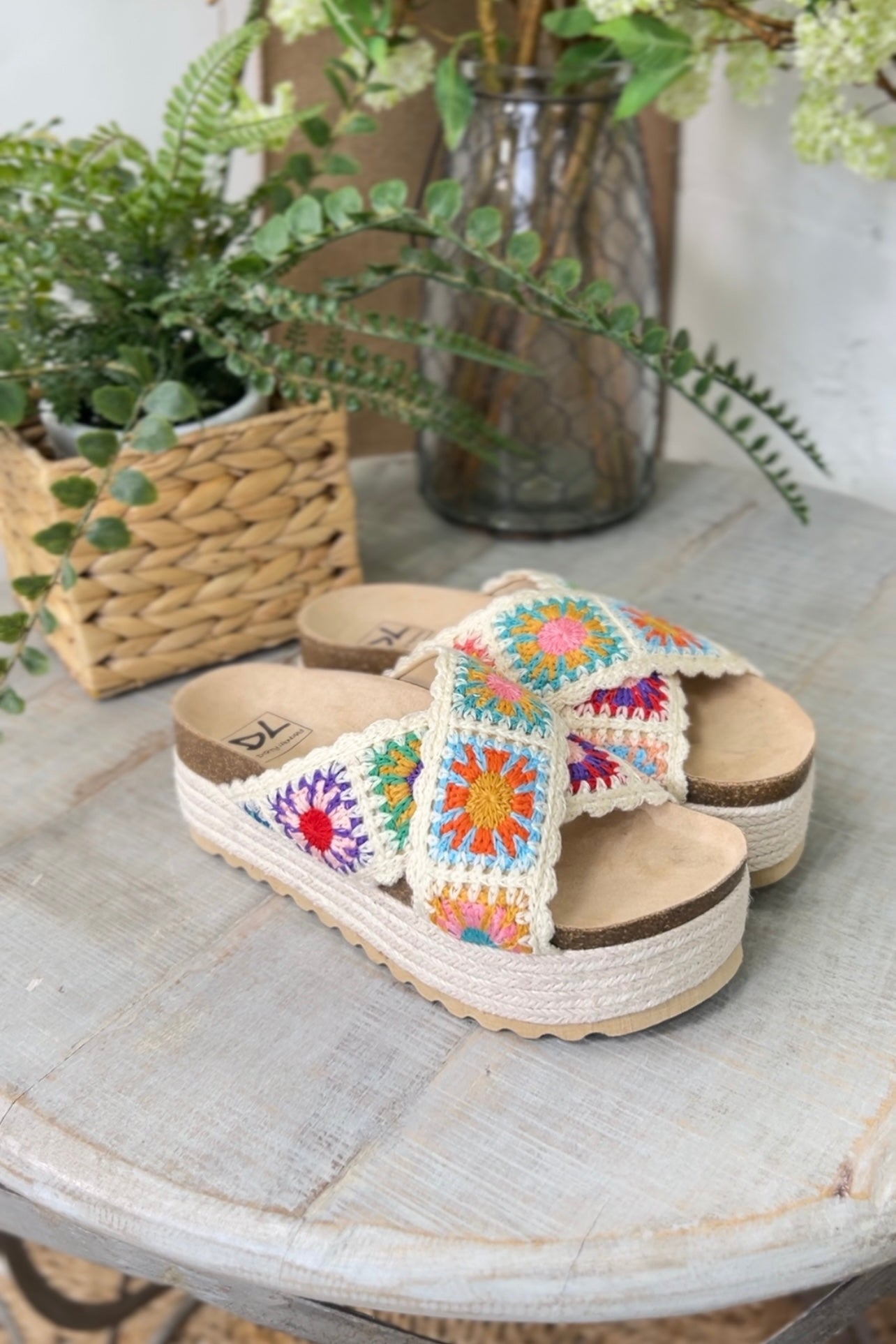 Crochet Sandal  Chinese Laundry   