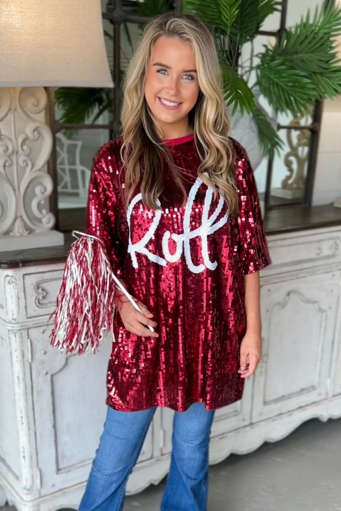 Team Spirit *Restock!-Shirts & Tops-Carol's Boutique, located in Jasper, Alabama