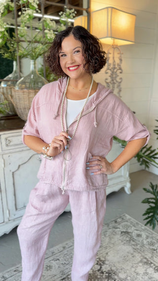 Gulf Jacket Mauve Jacket Oz & Allison