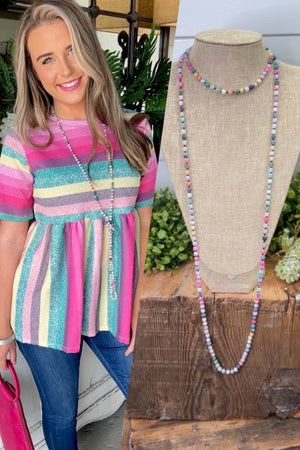 Pop Of Color Necklace