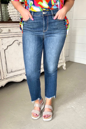 Cara Crop Jeans By Judy Blue RESTOCK Soon