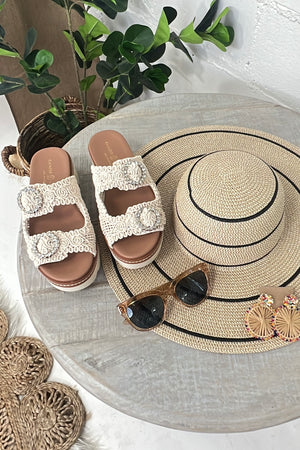 Chinese Laundry Sonder  Macrame Sandals RESTOCK