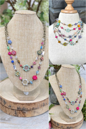 Flower Garden Necklace