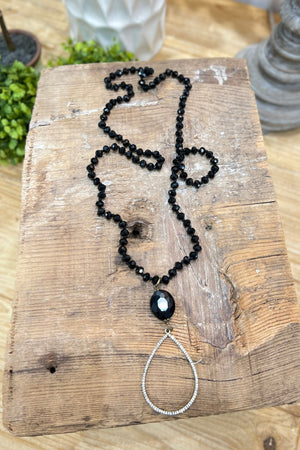 Classic Teardrop Necklace-Necklaces-Carol's Boutique, located in Jasper, Alabama