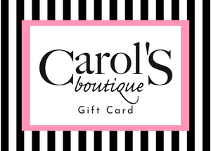 Gift Card - carol's boutique