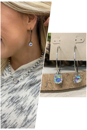 Shine Earrings-Earrings-Carol's Boutique, located in Jasper, Alabama