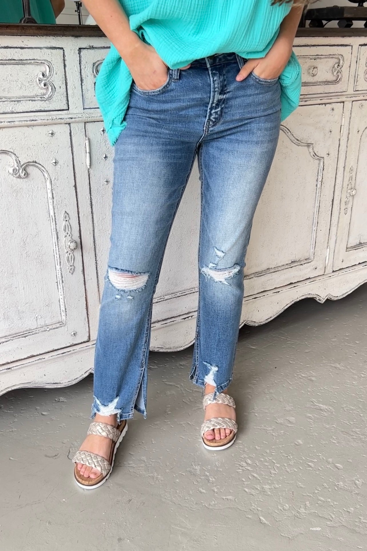 Cassie Straight Leg Jeans